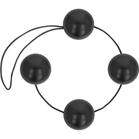 Ohmama Black Chinese Anal Balls 170 Gr | Niks.fi verkkokauppa