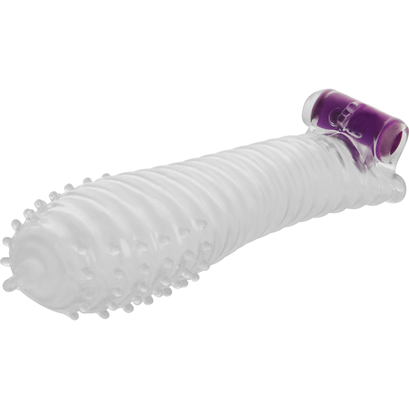 Ohmama Textured Penis Sheath With Vibrating Bullet | Niks.fi verkkokauppa