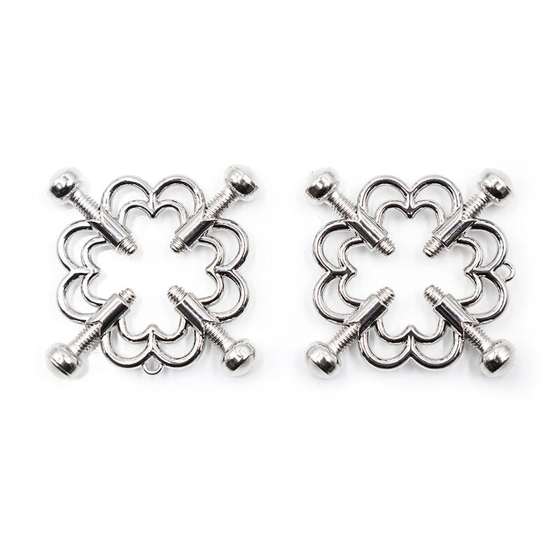 Ohmama Fetish Metallic Flower Clips | Niks.fi verkkokauppa