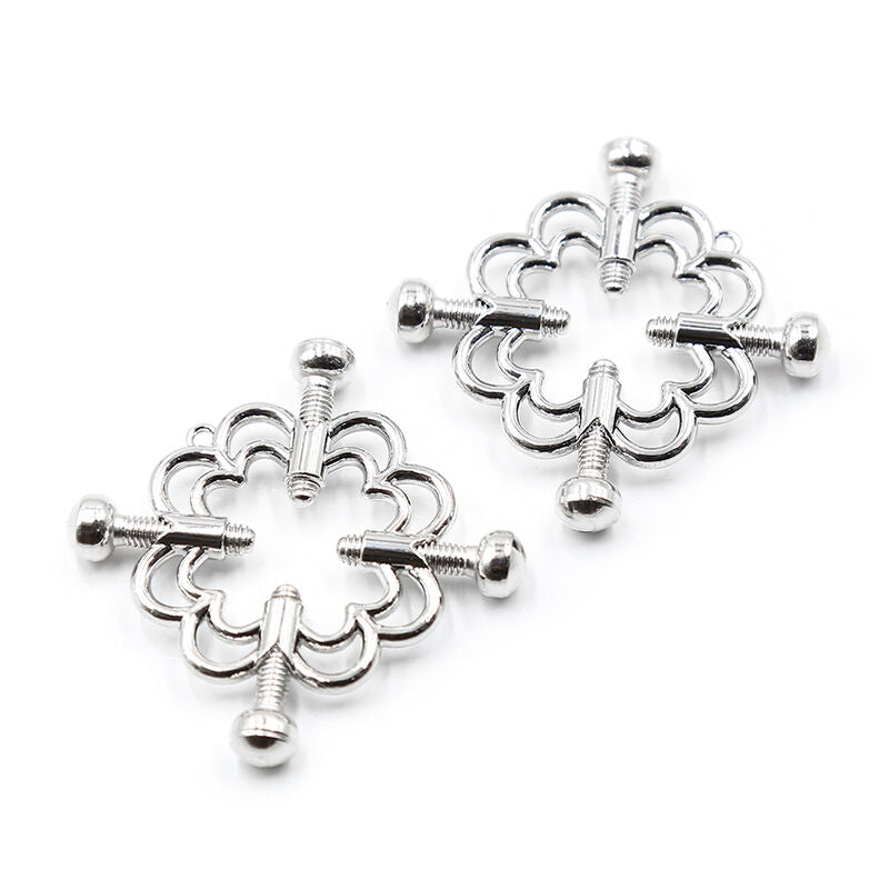 Ohmama Fetish Metallic Flower Clips | Niks.fi verkkokauppa
