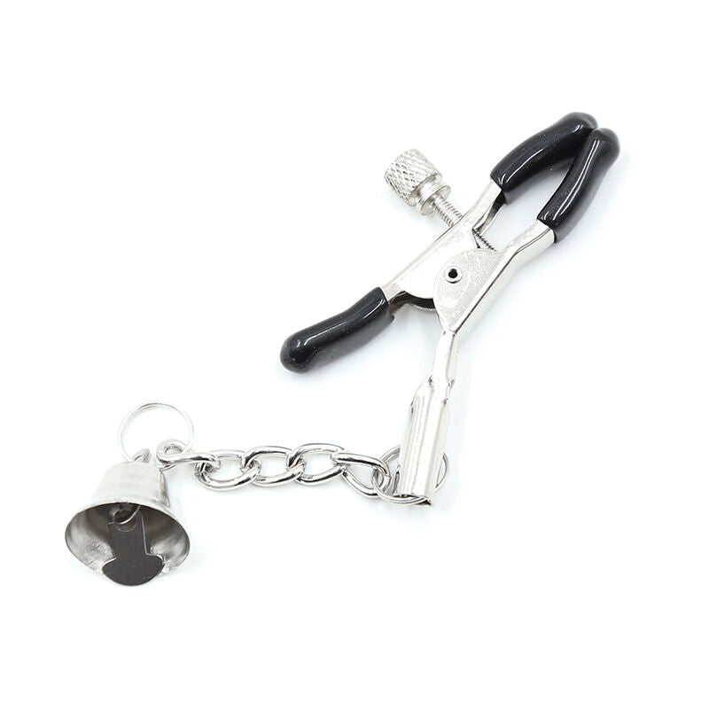 Ohmama Fetish Nipple Clamps With Chain And Bells | Niks.fi verkkokauppa