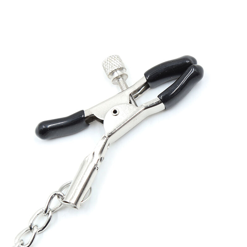 Ohmama Fetish Nipple Clamps With Chain And Bells | Niks.fi verkkokauppa