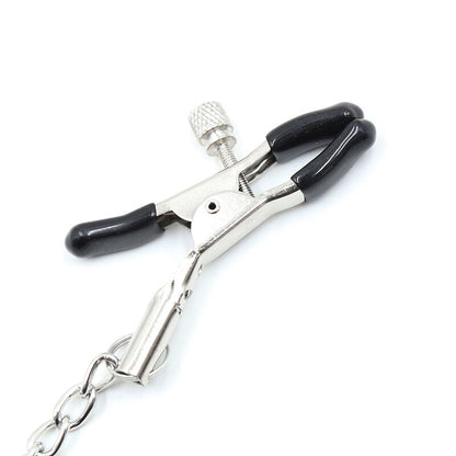 Ohmama Fetish Nipple Clamps With Chain And Bells | Niks.fi verkkokauppa