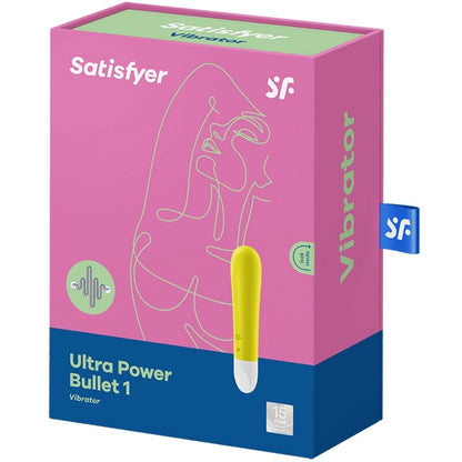 Satisfyer Ultra Power Bullet 1 Bala Vibradora Amarilla | Niks.fi verkkokauppa