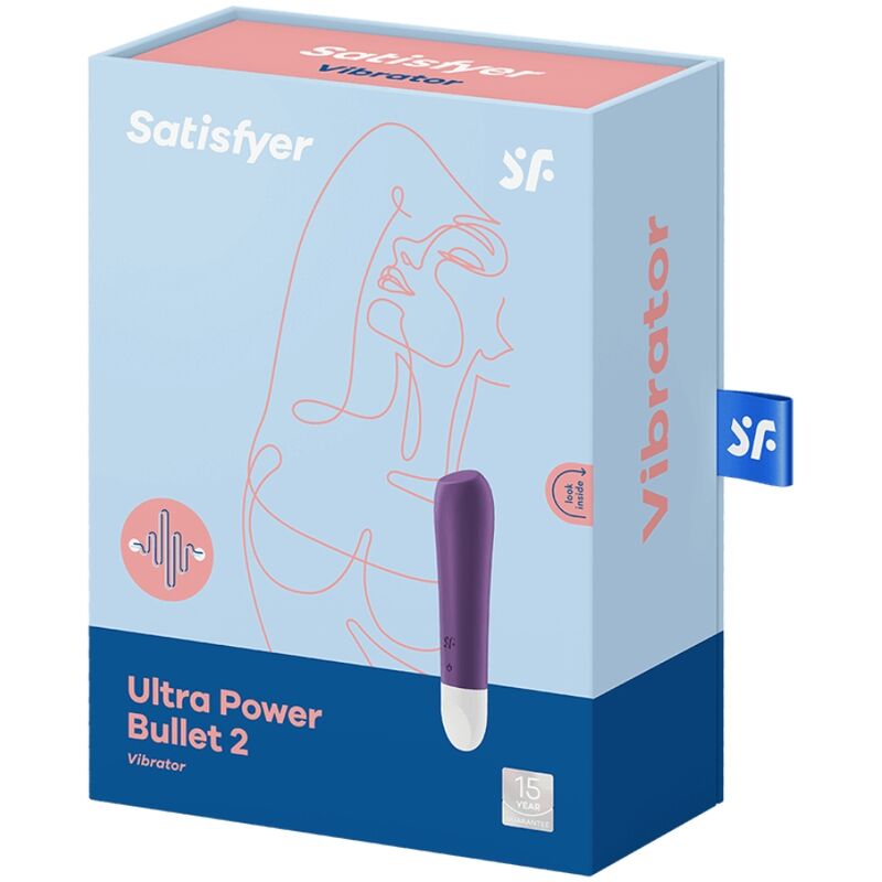 Satisfyer Ultra Power Bullet 2 Bala Vibradora Morada | Niks.fi verkkokauppa