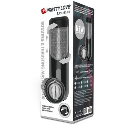 Pretty Love Lorelei Multifunction Rechargeable Masturbator | Niks.fi verkkokauppa
