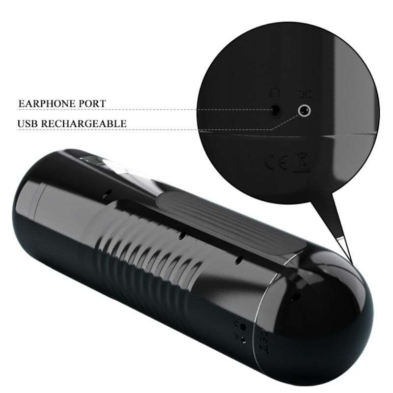 Pretty Love Lorelei Multifunction Rechargeable Masturbator | Niks.fi verkkokauppa