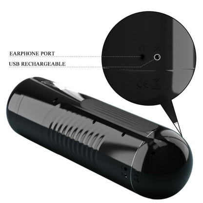 Pretty Love Lorelei Multifunction Rechargeable Masturbator | Niks.fi verkkokauppa