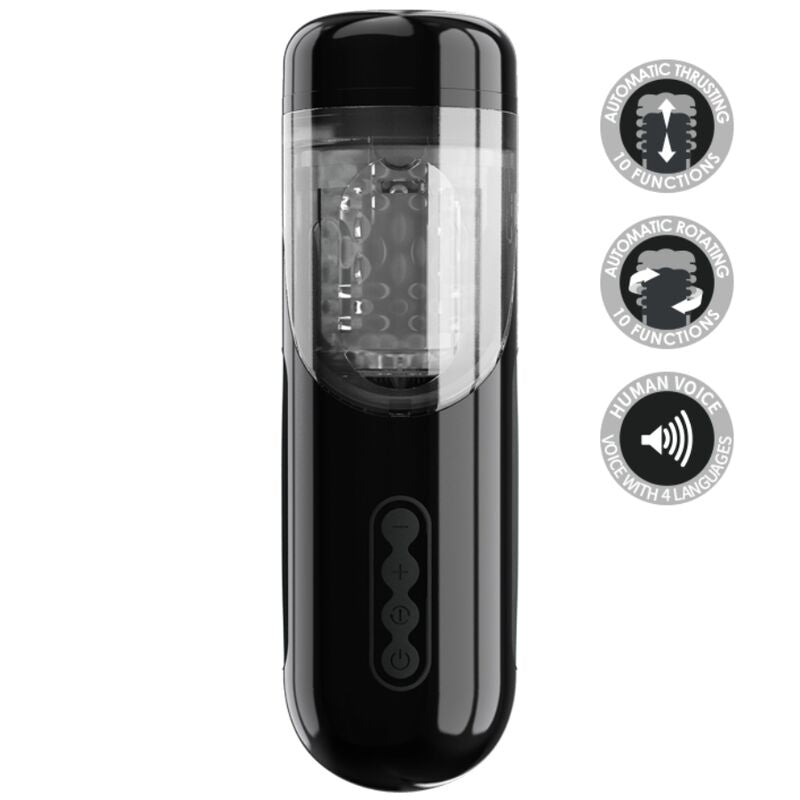 Pretty Love Lorelei Multifunction Rechargeable Masturbator | Niks.fi verkkokauppa