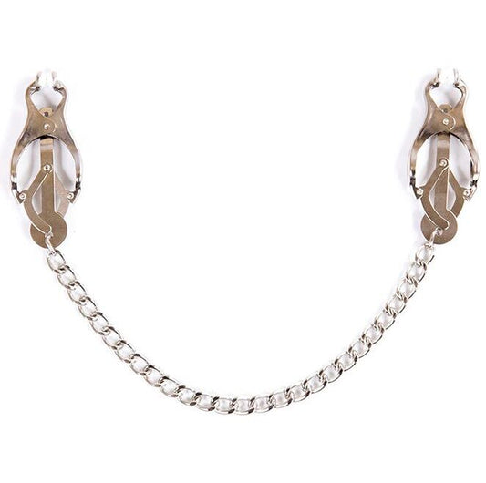 Ohmama Fetish Metal Clamps With Chain | Niks.fi verkkokauppa