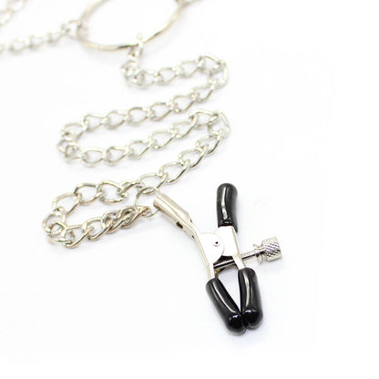 Ohmama Fetish 3 In 1 Metal Nipple Clamps | Niks.fi verkkokauppa