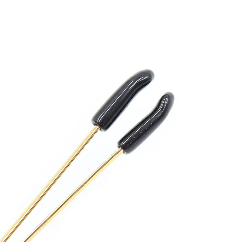 Ohmama Fetish Golden Nipple Clamps | Niks.fi verkkokauppa