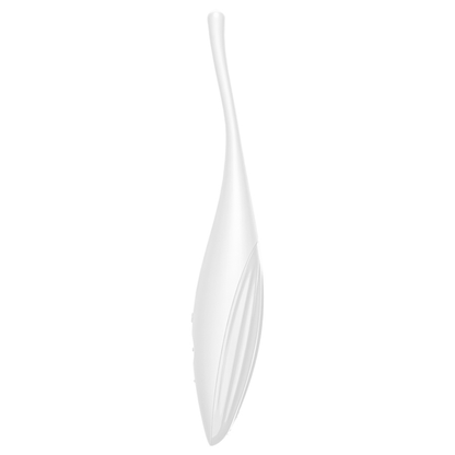 Satisfyer Twirling Joy Clit Tip Vibrator White | Niks.fi verkkokauppa