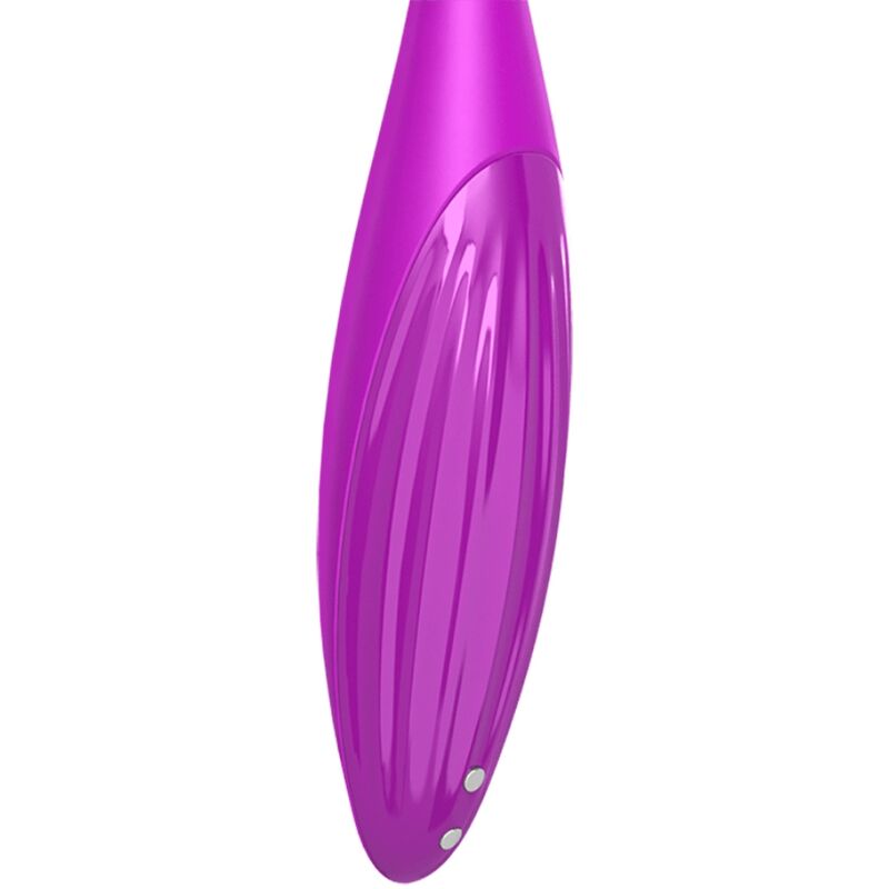 Satisfyer Twirling Joy Clit Tip Vibrator Fuchsia | Niks.fi verkkokauppa