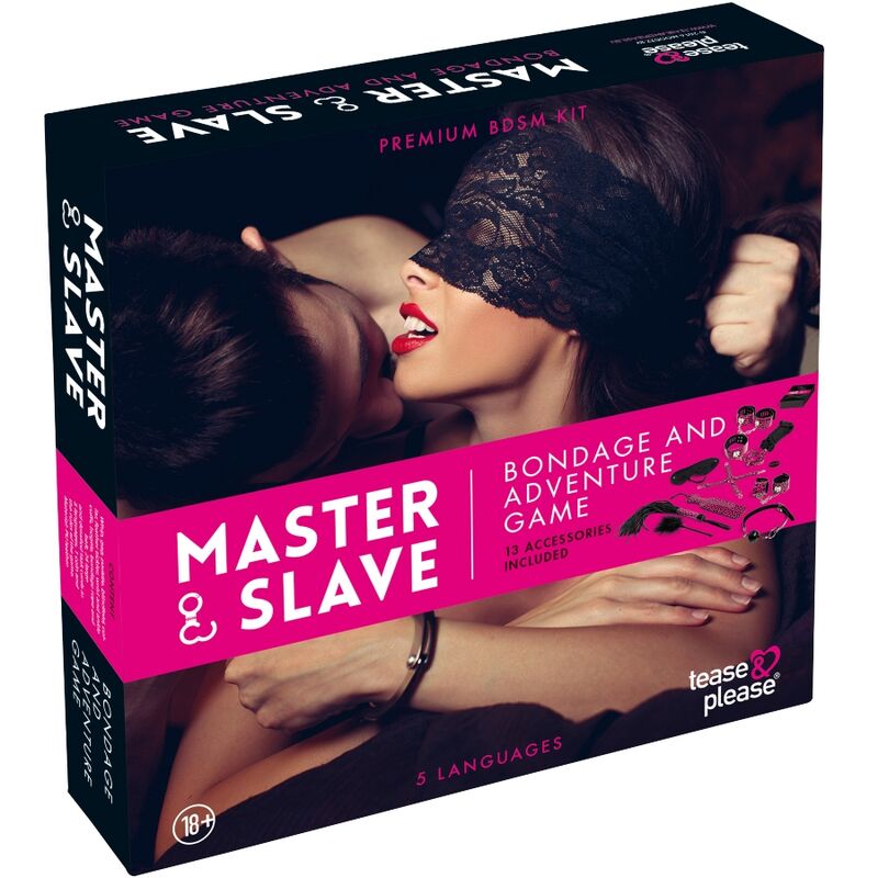 Tease & Please Set 13 Magenta Bondage Accessories | Niks.fi verkkokauppa
