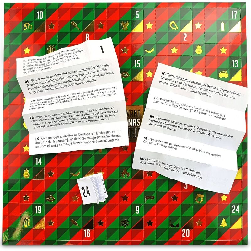 Tease & Please Erotic Advent Calendar | Niks.fi verkkokauppa
