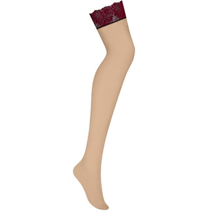 Obsessive Sugestina Stockings L/Xl | Niks.fi verkkokauppa