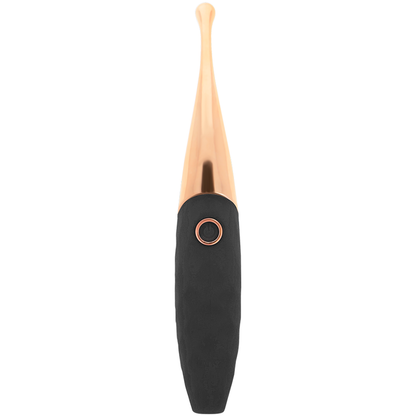 Ohmama Rechargeable Clitoris Stimulator 36 Modes Black-Pinkgold | Niks.fi verkkokauppa