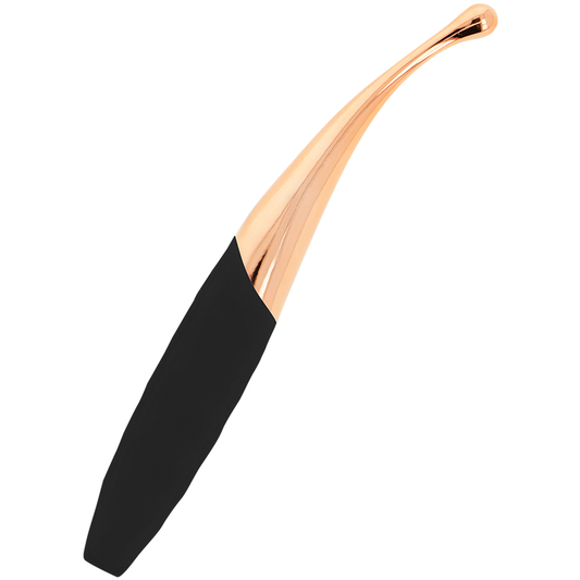 Ohmama Rechargeable Clitoris Stimulator 36 Modes Black-Pinkgold | Niks.fi verkkokauppa