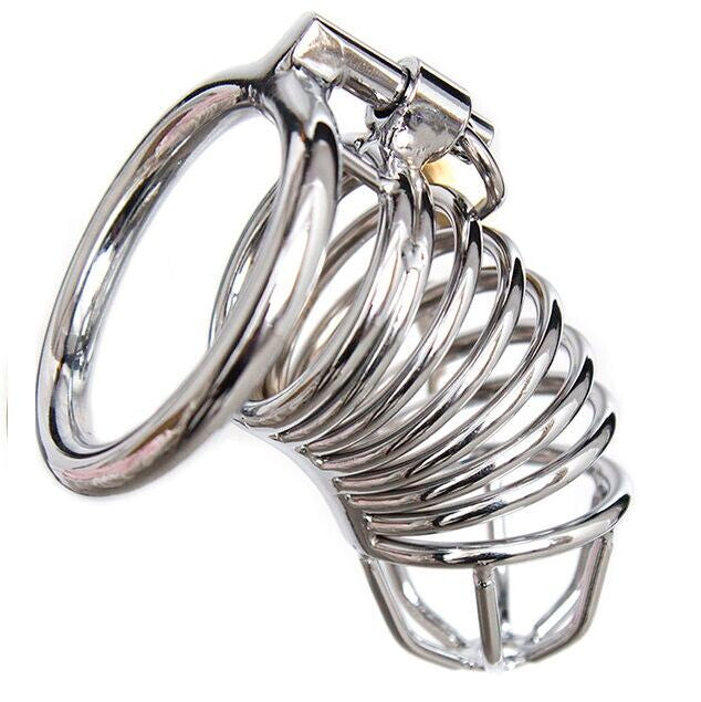 Ohmama Fetish Metal Chastity Cage Size S | Niks.fi verkkokauppa