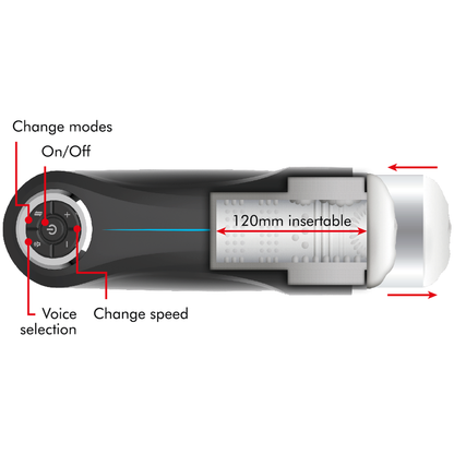 Jamyjob Milker Stroker Up And Down Function | Niks.fi verkkokauppa