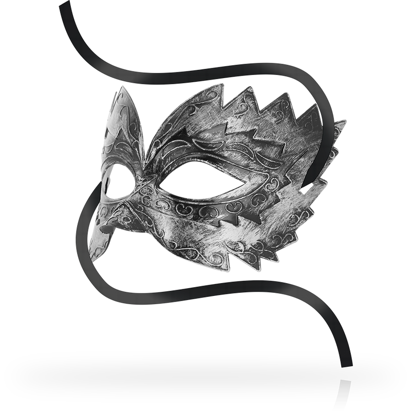 Ohmama Antizaz Masks Venetian Style Silver | Niks.fi verkkokauppa