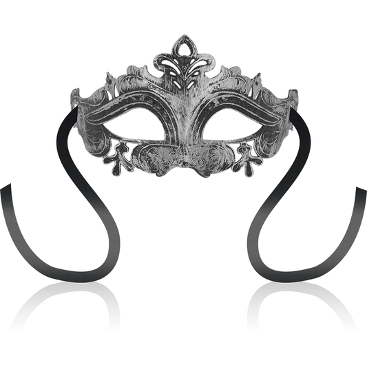 Ohmama Masks Venetian Style Mask Silver | Niks.fi verkkokauppa