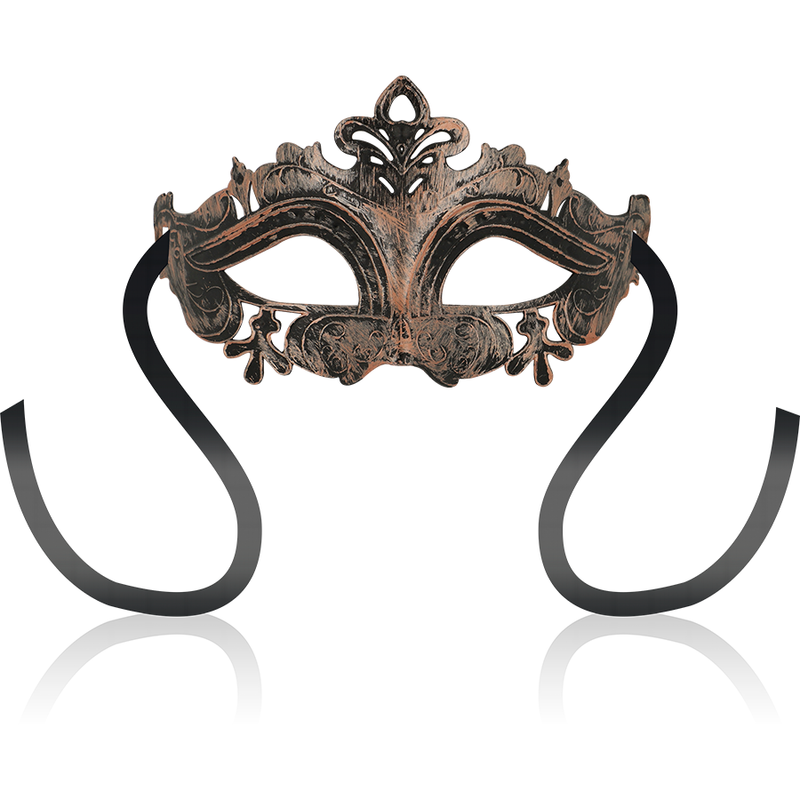 Ohmama Masks Copper Venetian Style Mask | Niks.fi verkkokauppa
