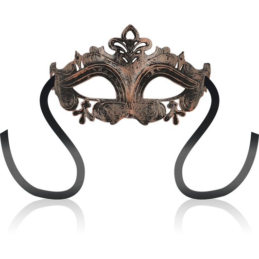 Ohmama Masks Copper Venetian Style Mask | Niks.fi verkkokauppa