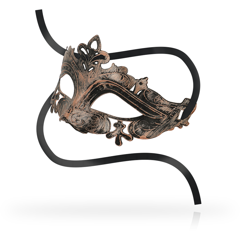 Ohmama Masks Copper Venetian Style Mask | Niks.fi verkkokauppa