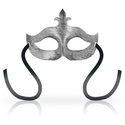 Ohmama Masks Flower De Lis Silver Mask | Niks.fi verkkokauppa