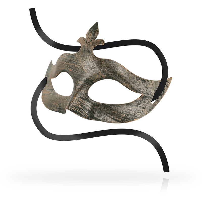Ohmama Masks Fleur De Lis Copper Mask | Niks.fi verkkokauppa