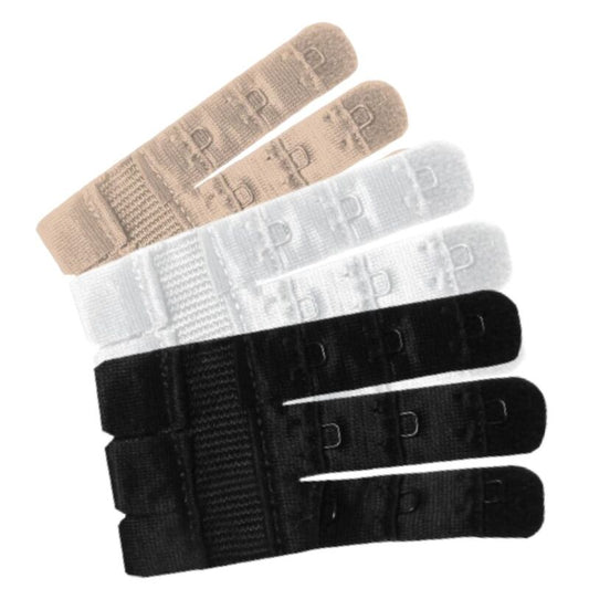 Bye-Bra Flexible Contour Extenders 3 Hooks 3 Units | Niks.fi verkkokauppa