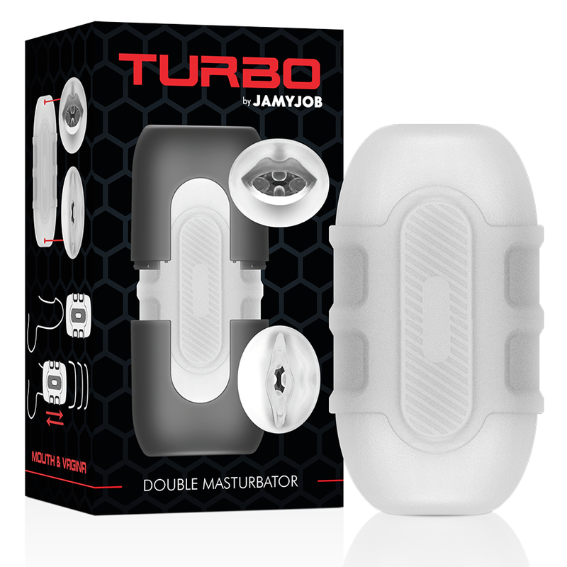 Jamyjob Turbo Double Masturbator | Niks.fi verkkokauppa