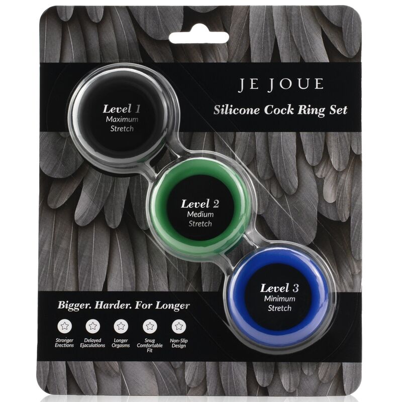 Je Joue Silicone Set Silicone Penis Rings | Niks.fi verkkokauppa