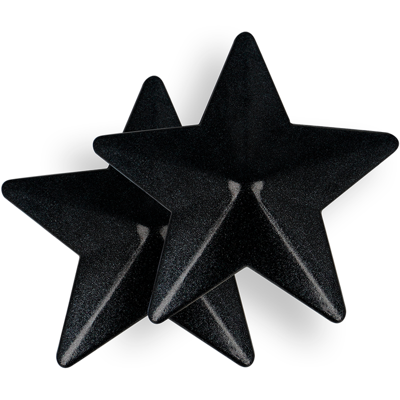 Coquette Chic Desire Black Stars Nipple Covers | Niks.fi verkkokauppa