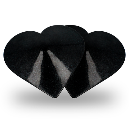 Coquette Chic Desire Black Hearts Nipple Covers | Niks.fi verkkokauppa