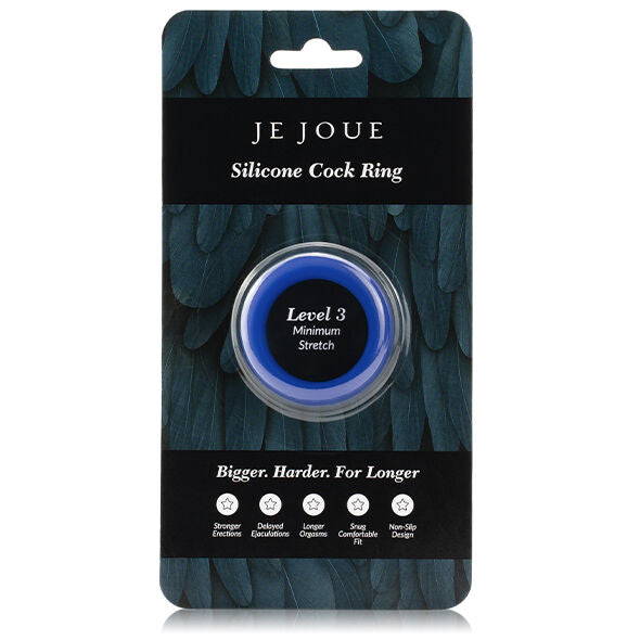 Je Joue Blue Silicone Ring Minimum Strangulation | Niks.fi verkkokauppa