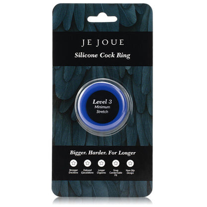 Je Joue Blue Silicone Ring Minimum Strangulation | Niks.fi verkkokauppa