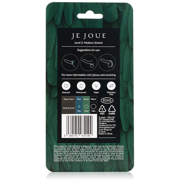 Je Joue Green Silicone Ring Medium Choke | Niks.fi verkkokauppa