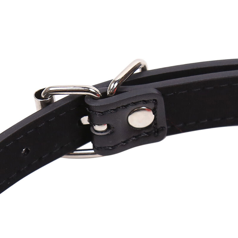 Ohmama Fetish Red Lip Gag With Strap | Niks.fi verkkokauppa