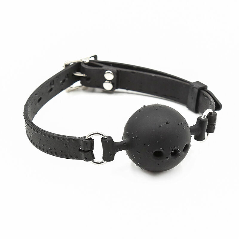 Ohmama Fetish Breathable Silicone Ball Gag Size M | Niks.fi verkkokauppa
