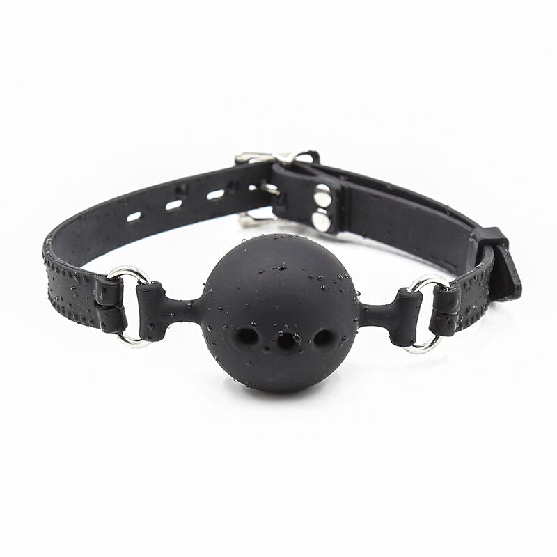 Ohmama Fetish Breathable Silicone Ball Gag Size L | Niks.fi verkkokauppa