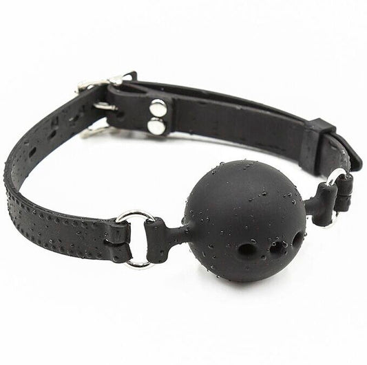 Ohmama Fetish Breathable Silicone Ball Gag Size L | Niks.fi verkkokauppa