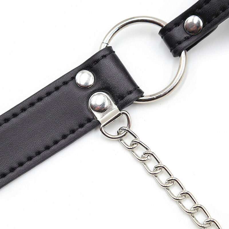 Ohmama Fetish Ball Gag With Vents And Nipple Clamps | Niks.fi verkkokauppa