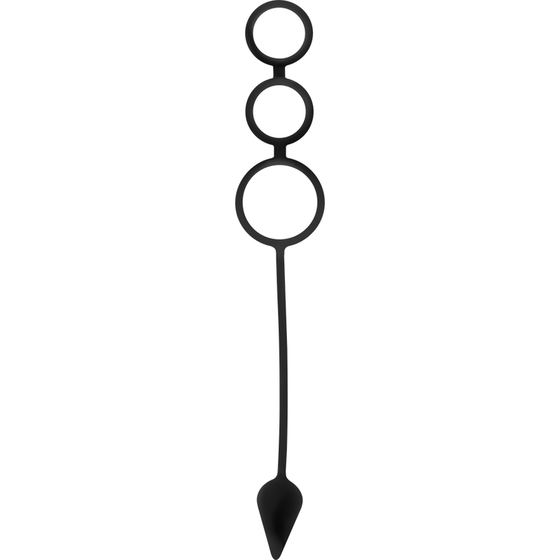 Ohmama Fetish Silicone Rings And Plug | Niks.fi verkkokauppa