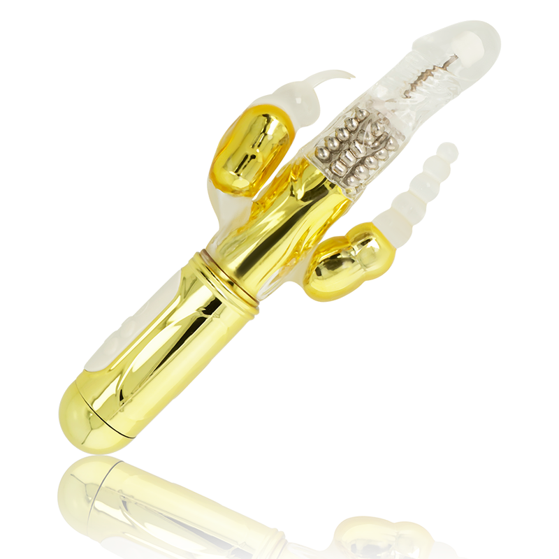 Ohmama Golden Multifunctional Vibrator | Niks.fi verkkokauppa