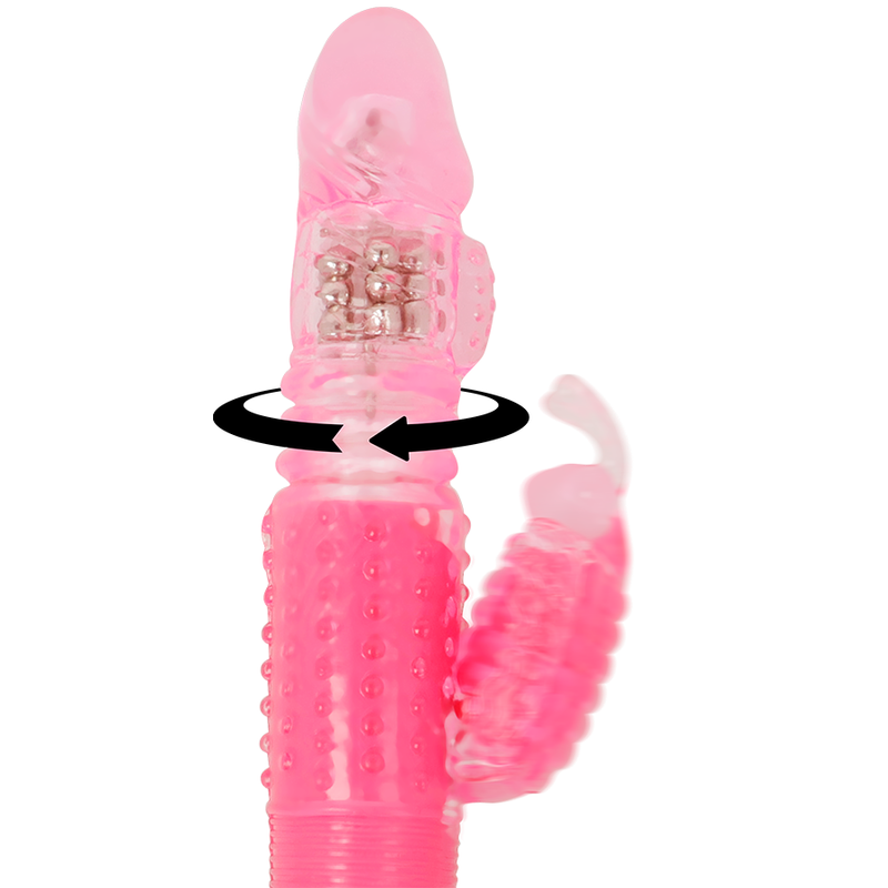 Ohmama Rotating Vibrator With Rabbit | Niks.fi verkkokauppa