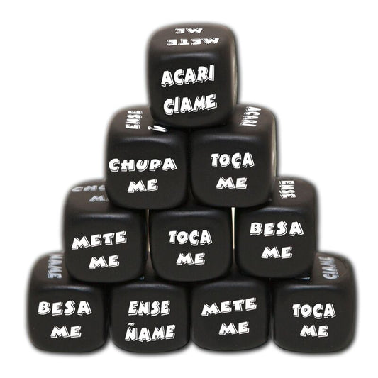 Spicy Devil Black Action Dice | Niks.fi verkkokauppa