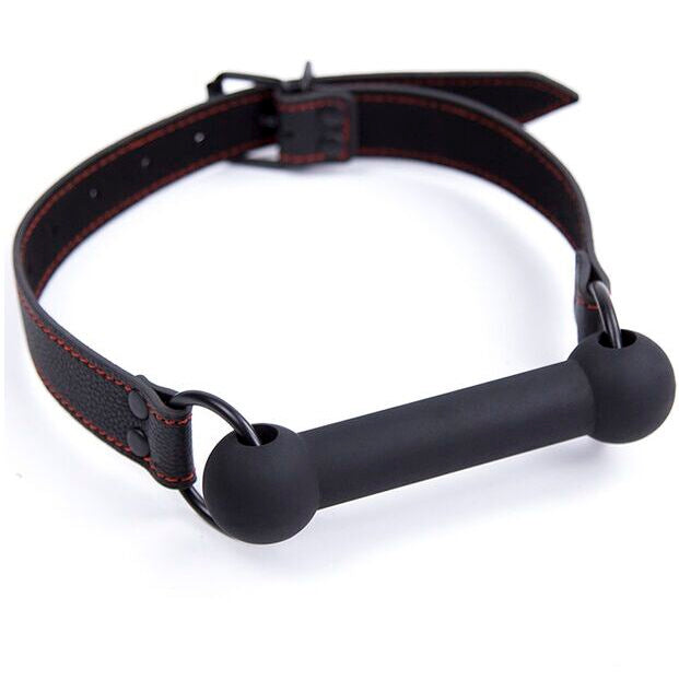 Ohmama Fetish Bone Gag With Pu Strap | Niks.fi verkkokauppa